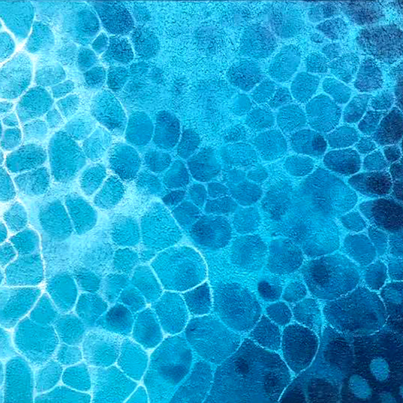 Abstract Ocean Mural