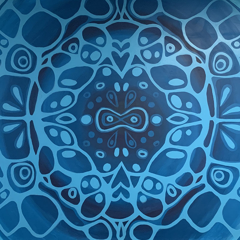 mandala mural